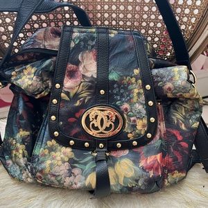 Beautiful Floral Sharif Handbag with Matching Wallet